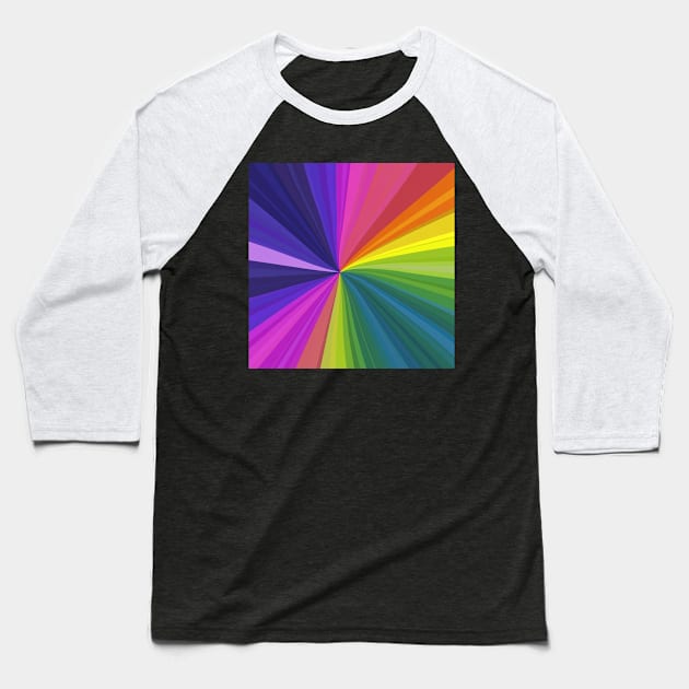 Lines 64 Baseball T-Shirt by ABSTRACT-IVISM